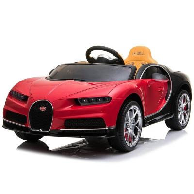 China Ride On Toy Bugatti 2019 Licensed Ride On Car Kids Electric Cars 12V Power Wheel for sale