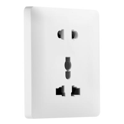 China Universal Easy Installation Wall Socket 220V 12V 5 Pin SKD Switch Electrical Socket Outlet, Electrical Wall Outlet For Switch Electrical Sockets Outlet for sale