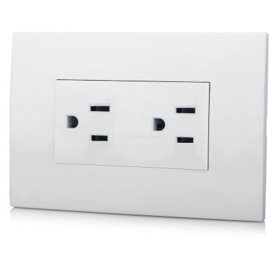 China tomacorriente south american standard duplex convenient schuko wall outlets socket outlets and switches manufacturers electrical industrial outlet for sale