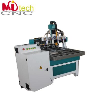 China Hotels Rotary Stone 4 Spindles 4 Multi Heads CNC Router for sale