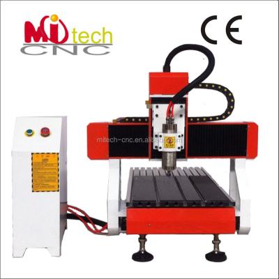 China small desktop cncrouter/mini cnc router/mini 4060 cnc router metal cnc router MITECH-4060 for sale