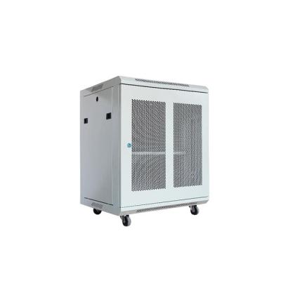 China SPCC cold rolled steel 19 inch wall mounted cabinet with perforated door for sale