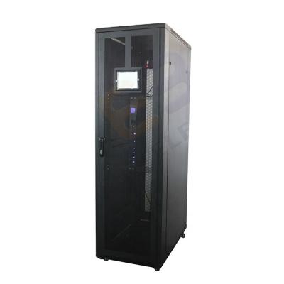 China Floor Standing Server Cabinet 42U Floor 19 Standing Inch Intelligent LCD Rackmount Screen Server Cabinet for sale