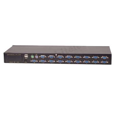 China 4 Ports / 8 Ports / 16 Ports 1U Monitor Rack Mount 19