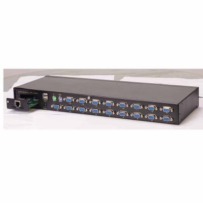 China 1U 19 Inch 4.8-Port Rackmount Output 1 Port Input Metal VGA KVM Switch 17inch for sale