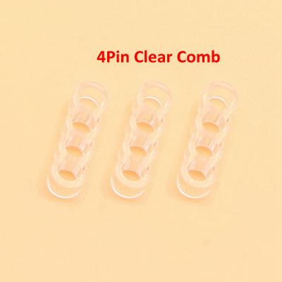 China High Quality 4Pin 5 Pin Black and Clear Acrylic Cable Comb for Sata 15Pin and Molex 4 Pin Sleeved Cable. pin 4 for sale