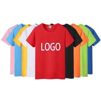 China Anti-Shrink Kids Short Sleeve Custom Logo Printing 100% Cotton Plain White Kids T-Shirts Unisex T-shirt O-neck Girl and Boy for sale