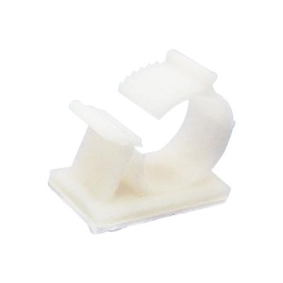 China High Quality Plastic Adhesive Adjustable Fixed Plastic Clamp With Base for sale