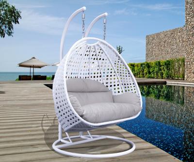 China Contemporary Garden Beach Outdoor Recreation Patio Swings Hanging Chair Swing Chair for sale