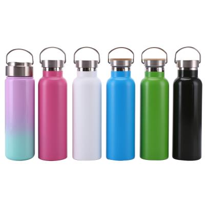 China Sustainable Hot Cold Modern Double Walled 24 Ounce Empty Insulated Sports Stainless Steel Water Bottle for sale