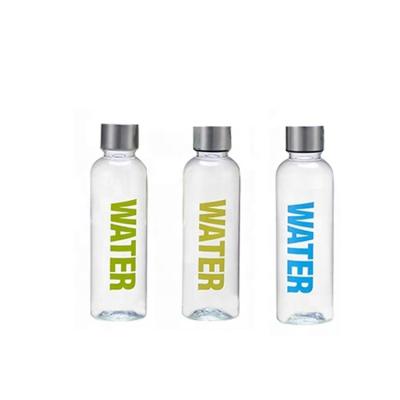 China Sustainable Plastic Water Bottle Sports Bottle Drinking Clear 500ml Bottle for sale