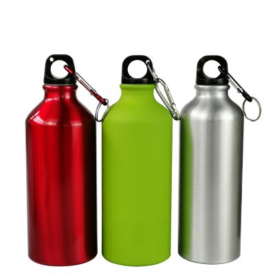 China Sustainable Customer Promotional BPA Free Printing White 500ml Sports Aluminum Water Bottle for sale