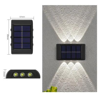 China Residential Smart Solar Outdoor Led Wash Light Lamp Lighting Decorative Wall Garden Home Decoration for sale