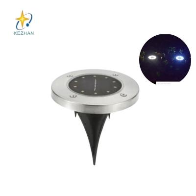 China Solar LED Garden Lawn Lights Waterproof Outdoor Yard Garden Lights Ground Landscape Villa Light for sale