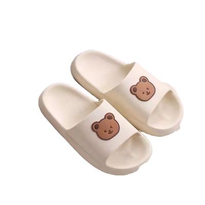 China Wholesale Home Cute Bear Anti-odor PVC Kito Breathable Comfortable Durable Slippers for sale