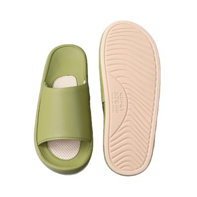 China Lightweight Wholesale Custom Most Popular Korean Hotel Heightening Heel Mens Slippers Summer for sale