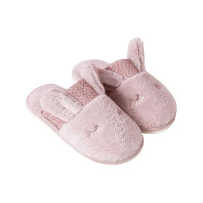 China Custom Logo Kids Fur Slippers Wholesale High Quality Durable Children Breathable for sale