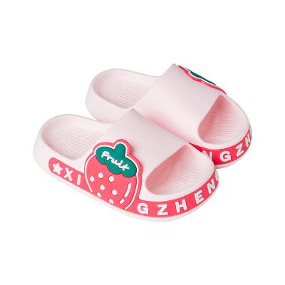 China Wholesale Customized Korean Spa PVC Waterproof Slippers T2214 For Kids Children for sale