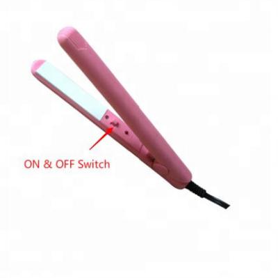 China Fashion Portable PBT Color Mini Hair Straightener for sale