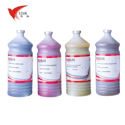 China Bright and Water Stability Italy KIIAN Ink Heat Transfer Hi-pro Sublimation Ink for Sublimation Printing for sale