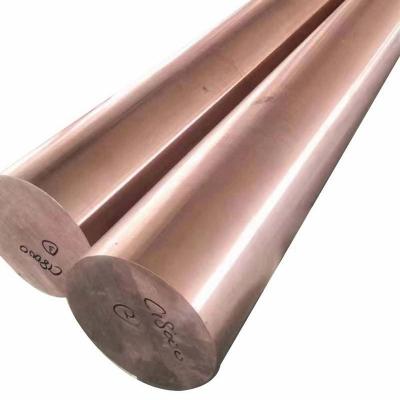 China High quality 99.9% pure copper red copper bulk sale bar copper rod series diameter 50mm stack electrode for sale