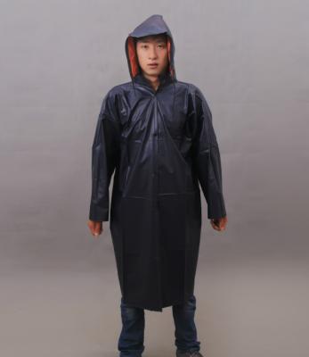 China 100% Waterproof Rubberized Protective Raincoat For Man Lonely Raincoat Customize Anti-oil Water Proof Easy Clean Rain Jacket for sale