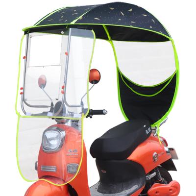 China 100% Waterproof Universal Car Scooter Umbrella Mobility Sun Shade Rain Cover for sale