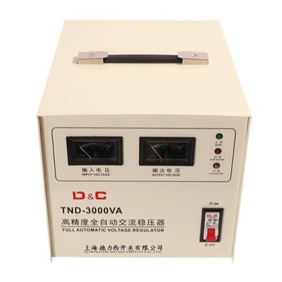 China Chinese SVC [D&C] Manufacturers Supply 220V Single Phase Automatic Voltage Regulator for sale