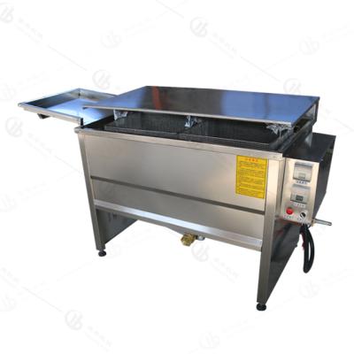 China Food Frying Industrial Potato Chips Frying Machine For Peanut / French Fries / Cashew Nuts for sale