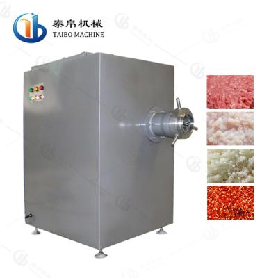 China food & Beverage Factory SUS304 Industrial Frozen Grinder Machine Sausage Meat Grinder Machine Chicken Beef Pork Grinder for sale