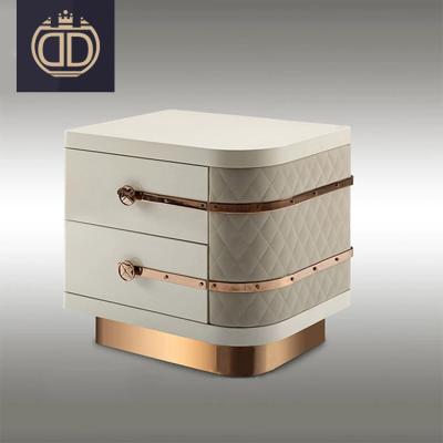 China Modern Metal Base Bedroom Furniture Rack Nightstand Bedside Furniture Storage Bedroom Side Table For Bedroom for sale