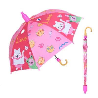 China Modern Wholesale Cartoon Automatic Cute Children's Umbrella Kindergarten Children's Umbrella for sale