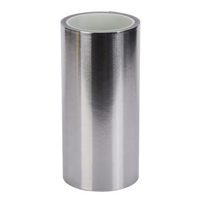 China 50um Roll Aluminum Silver White Type High Temperature Aluminum Foil Tape For EMI Electromagnetic Shielding for sale