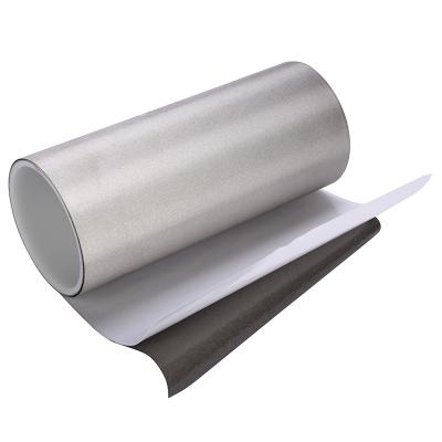 China 2022 New Mobile Phone Products Polymer Material Fiber Silver Gray Roll EMI Shielding 0.05mm Conductive Nonwoven Tape for sale