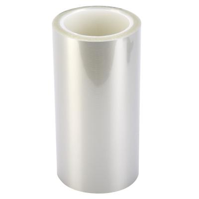 China Anti Stactic 75um Thickness Anti Stactic Transparent Release Roll Type Coating Pet for sale