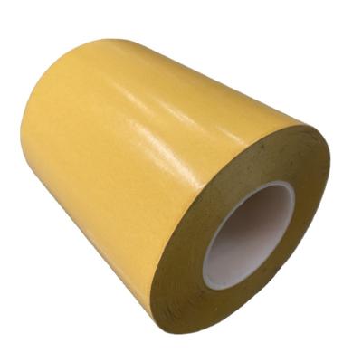 China FPC TS4982 High Temperature Resistance 0.1mm Strong Adhesive Relay Yellow Double Sides Adhesive Tape For LCD for sale