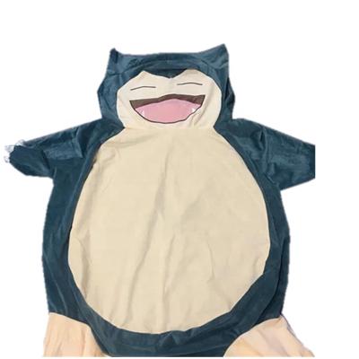 China Gift Kids Play 200cm Gigante Snorlax Bean Bag Plush Toy Huge Than Size Anime Snorlax Blanket Unstuffed Plushie To Sit No Filling Plush Toy for sale