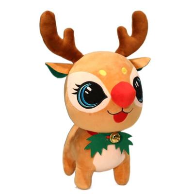 China Toy/Gift/Christmas Decoration/Pillow Doll Gift Plush Reindeer Doll Toys Christmas Decorations for sale