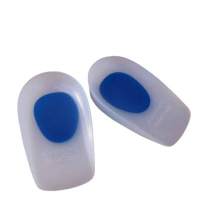 China Sports Shoes Border Hot Selling Transparent Cushioning Inner Waist Anti Slip Foot Pads Sensor Silicon Heel Protector Insole for sale