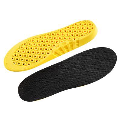 China Sports Shoes Wholesale Insoles Maximum Sweat-absorbing Shock Absorption Sports Insole Breathable Cushioning Therapy Unisex Thin Massage Insole for sale