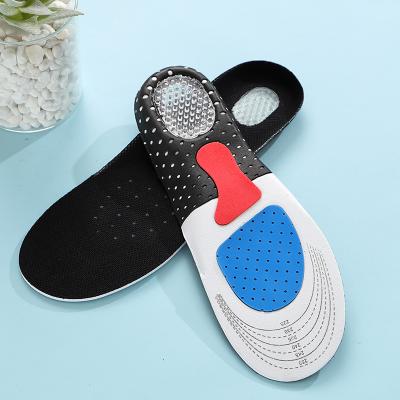 China Sports Shoes Healthy New Silicone Material Is Elastic And Flexible Flat Foot Varus Valgus Arch Support Orthopedic Insole for sale