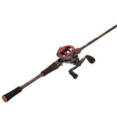 China High quality baitcasting combo carbon fishing rod and reel carbon fiber for fishing for sale