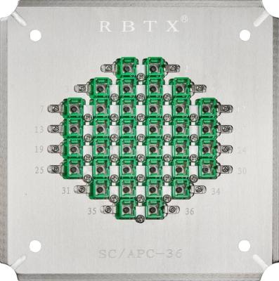 China SCAPC36 Bare Fiber Polisher 36 Ports SC/APC Fiber Optic Patch Cord Connectors Tip Grinding for sale