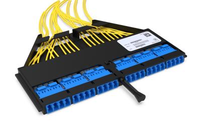 China Rongbang RBTX-PTxx 1U High Density Frame Patching Cassette144 LC Ports 72 SC for Data Center Enterprise Network for sale