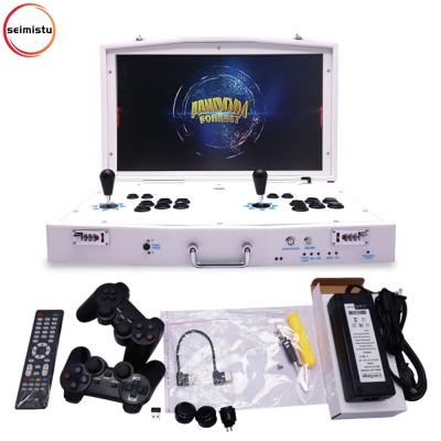 China Hot Sale Bartop 2 Player Portable Arcade Game Console Folding Device with wifi 3d LCD Screen Console W38*D60*H9CM for sale