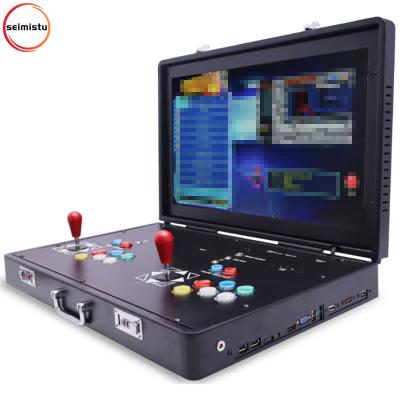 China Bartop Folding 2 Players Arcade Game Machine Equipment With 3d Portable High Quality Wifi LCD Screen W38*D60*H9CM Console for sale