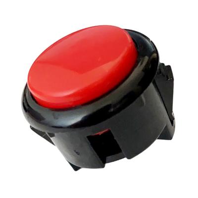 China Arcade Game Machine Parts 30mm SANWA Style Button Switch Electronic Game Momentary Push Button With Built In Microswitch for sale