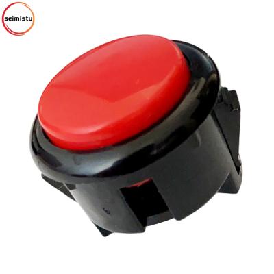 China Arcade Game Machine Parts Wholesale Factory Direct Sales Electronic Game Button Switch 30mm SANWA Integrated Style Momentary Button for sale