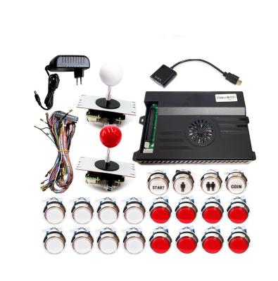 China three and DIY 8000 joystick and button 3D Wifi Pandora kit all in one console arcade 33mm kit for sale