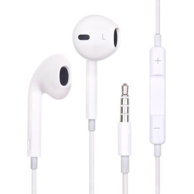 China MIC+VOLUME CONTROL Original 3.5mm In-Ear Wired Earphone Portable In-Ear Bass For Apple Sport Wired Earphone For iPhone With MIC for sale